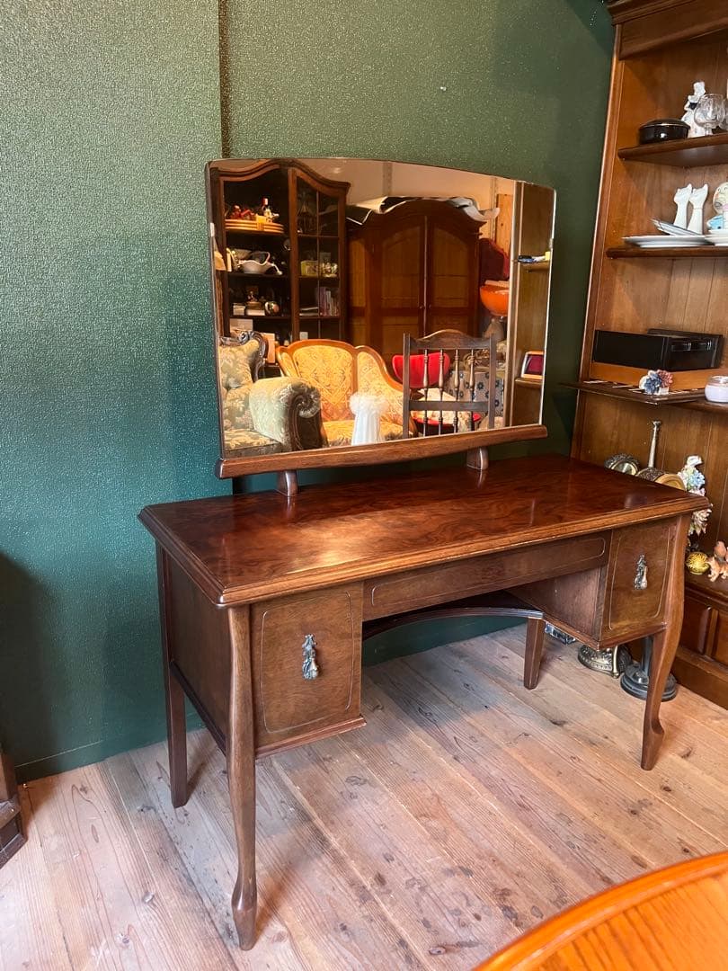 猫脚 ドレッサー 鏡台 インテリア 家具 アンティーク ビンテージ 昭和レトロ