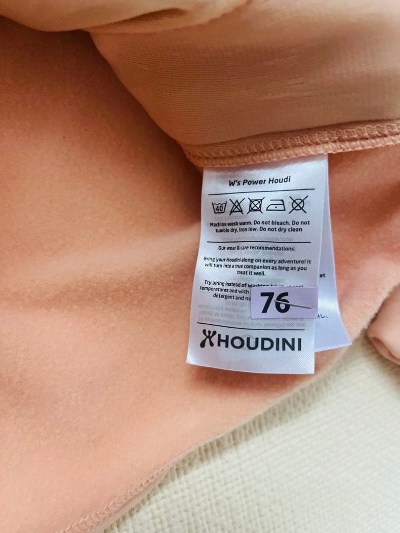 Houdini ◆パワーフーディー　レディース S