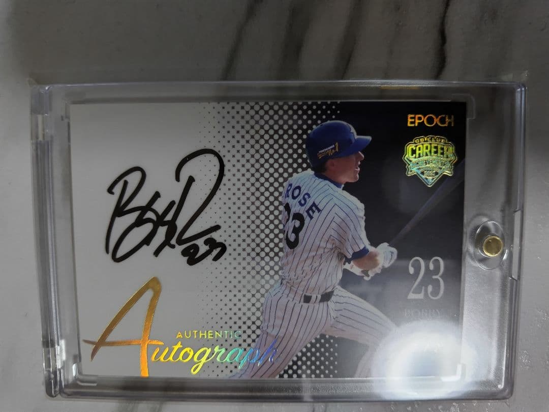 Ｒローズ　2023OBキャリアアチーブメント　直筆サインカード