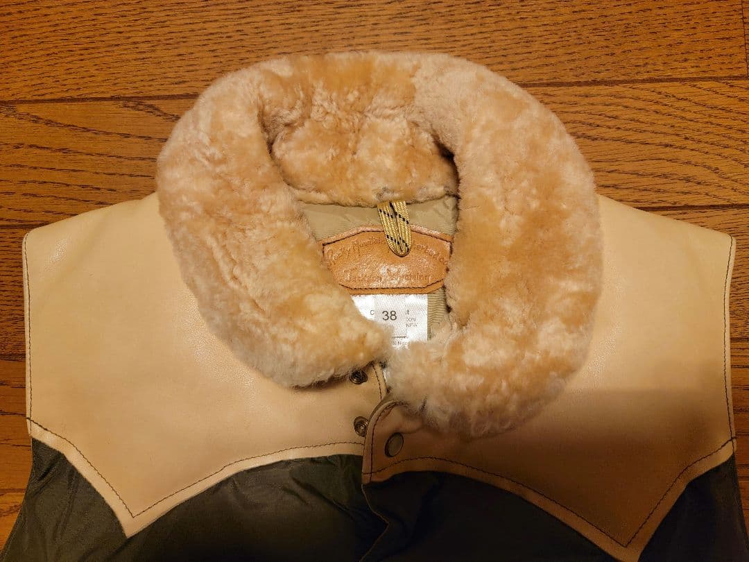 ロッキーマウンテンフェザーベッド ファー付きダウンベスト 38