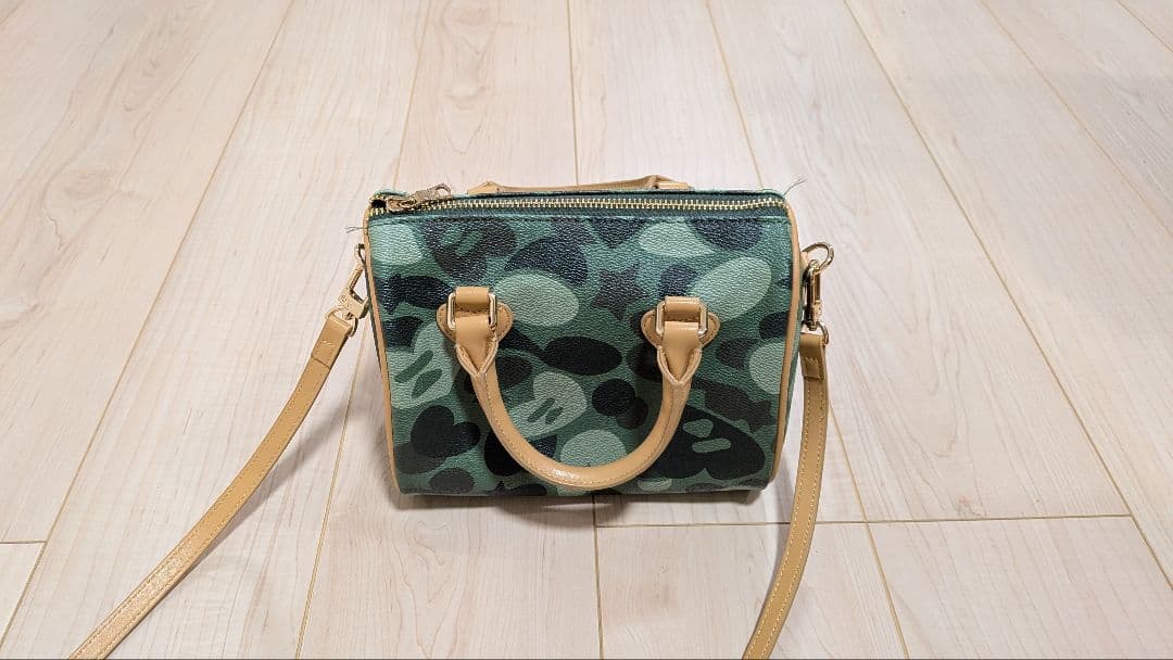 A BATHING APE　APEE CAMO MINI BAG