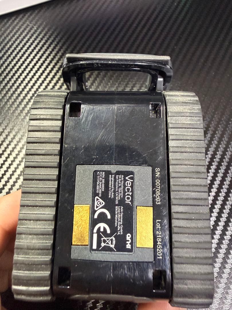 Anki Vector ロボット ブラック/ゴールド