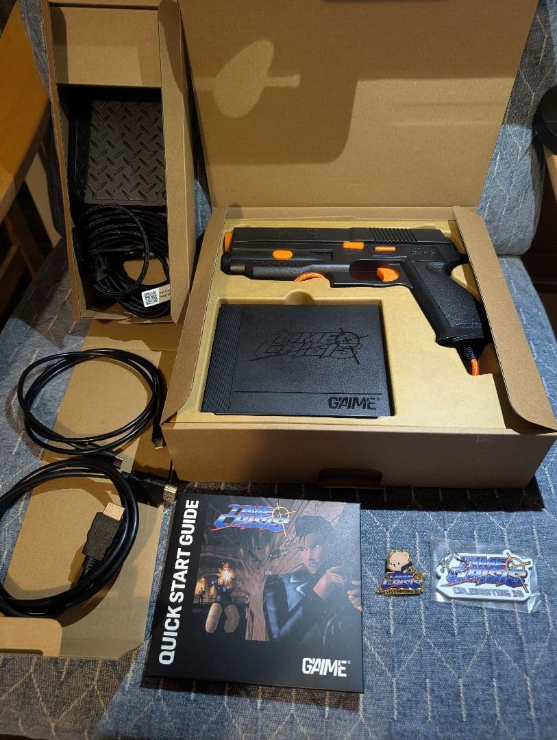 TIME CRISIS プラグアンドプレイガン