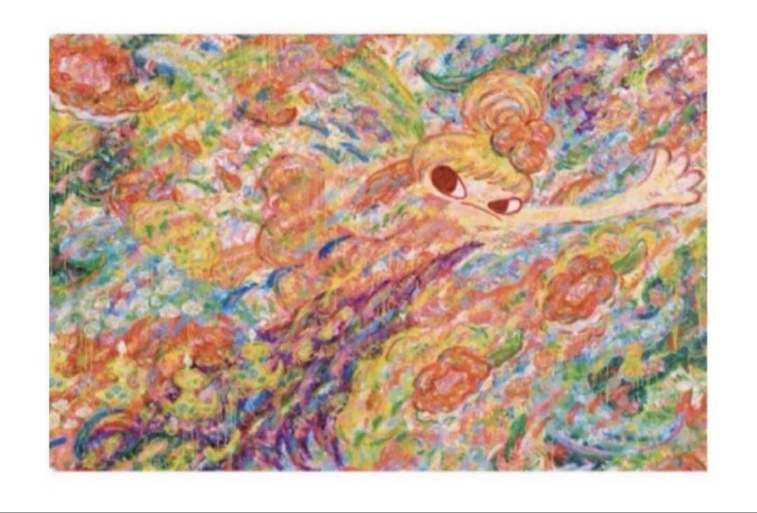 貴重　箱あり　ロッカクアヤコ　上海限定　ポスター　 中国龍美術館　限定品