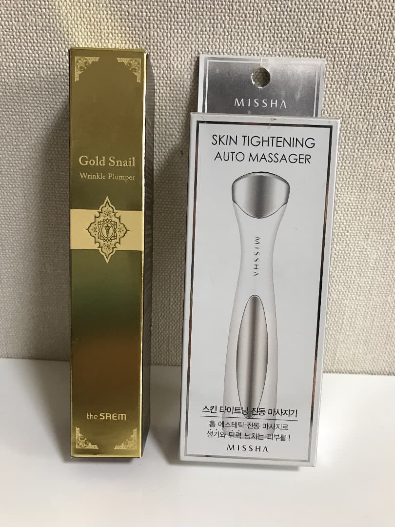 the SAEM 美容クリーム    MISSHA美顔器