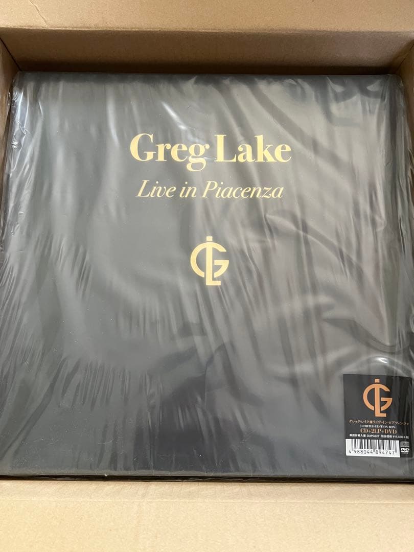 GREG LAKE Live In Piacenza 限定盤　EL&P
