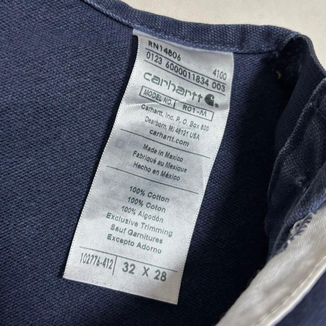 Carhartt ダック ダブルニー オーバーオール 32 カーハート ワーク