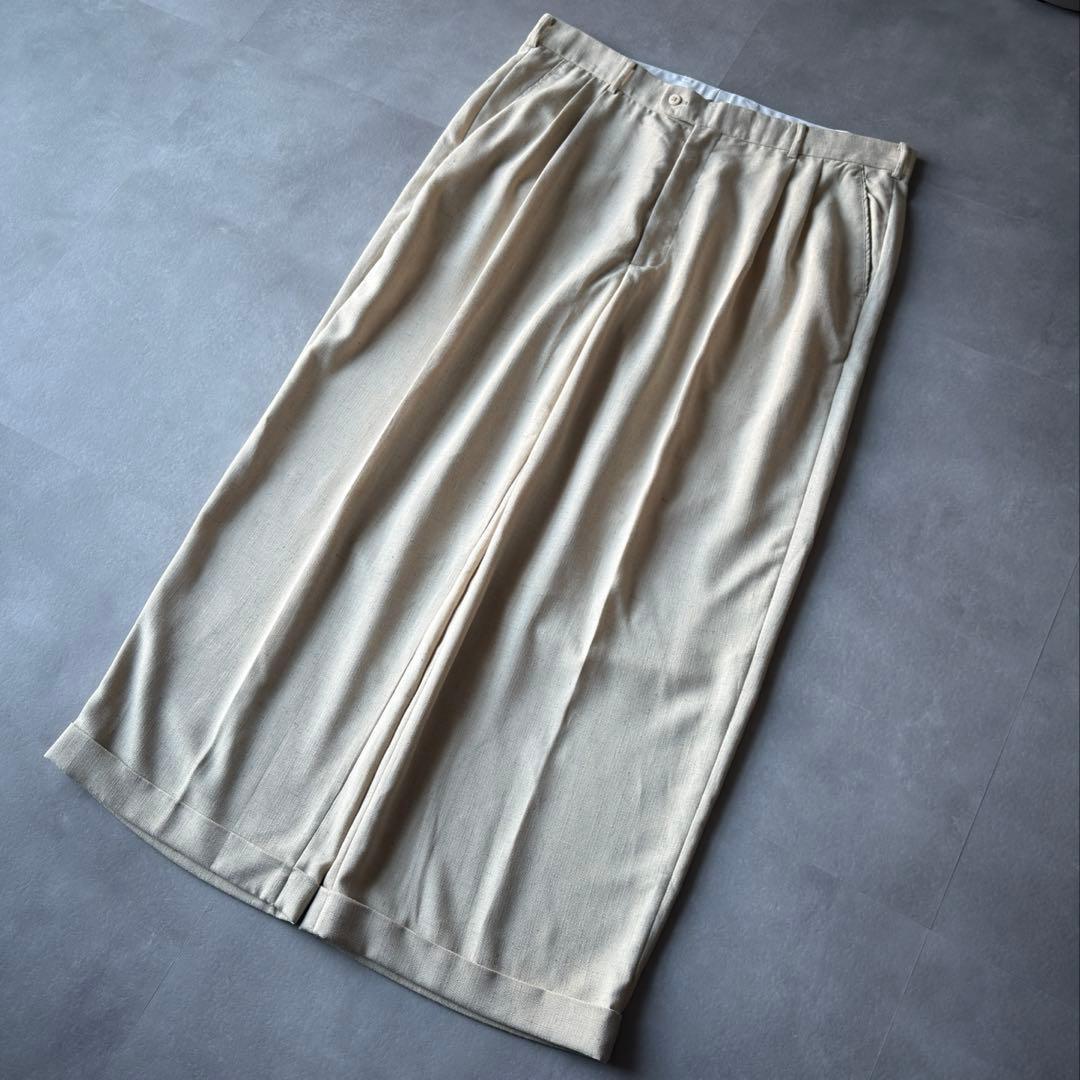 90s 00s 【極太】 ワイドストレート スラックス \