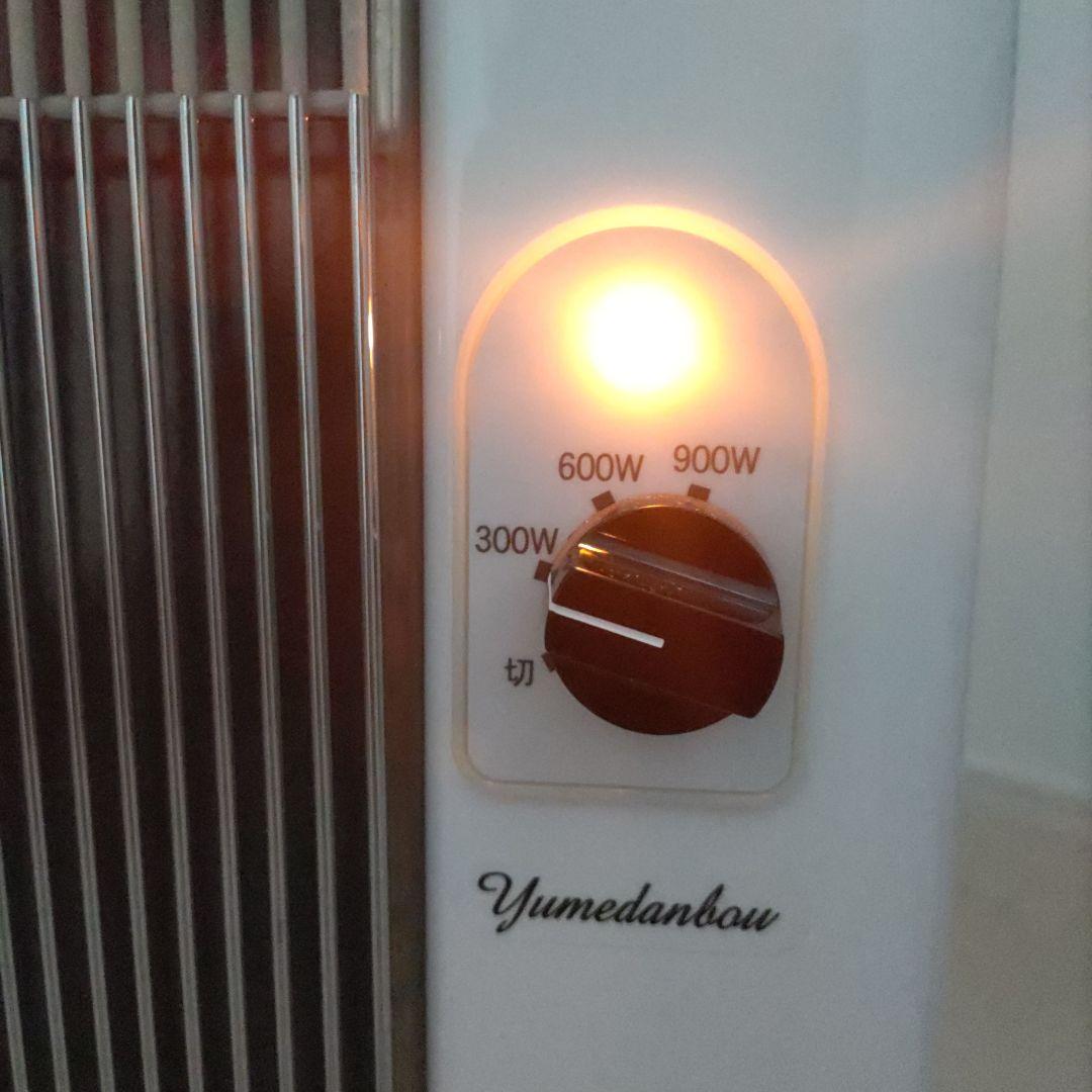 【送料出品者負担】遠赤外線パネルヒーター　夢暖望　900型