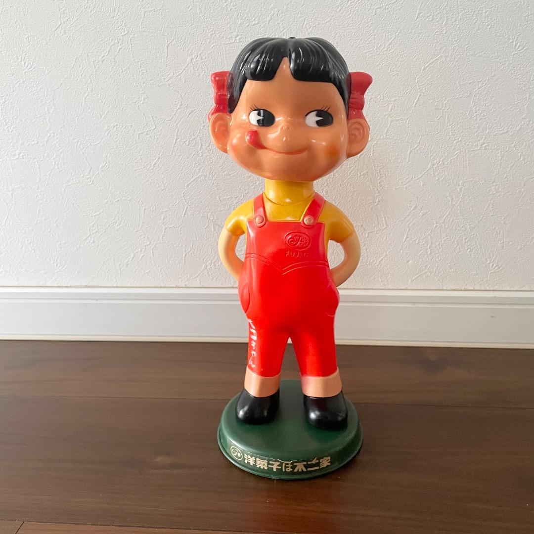 ペコちゃん　首振り人形　首振りペコちゃん　昭和レトロ　不二家　レトロポップ
