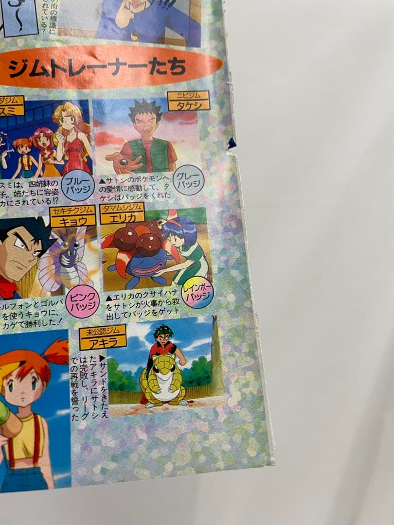 シゲル　サトシ　アニポケ　記事　アニメディア　1997年　当時　貴重　ポケモン