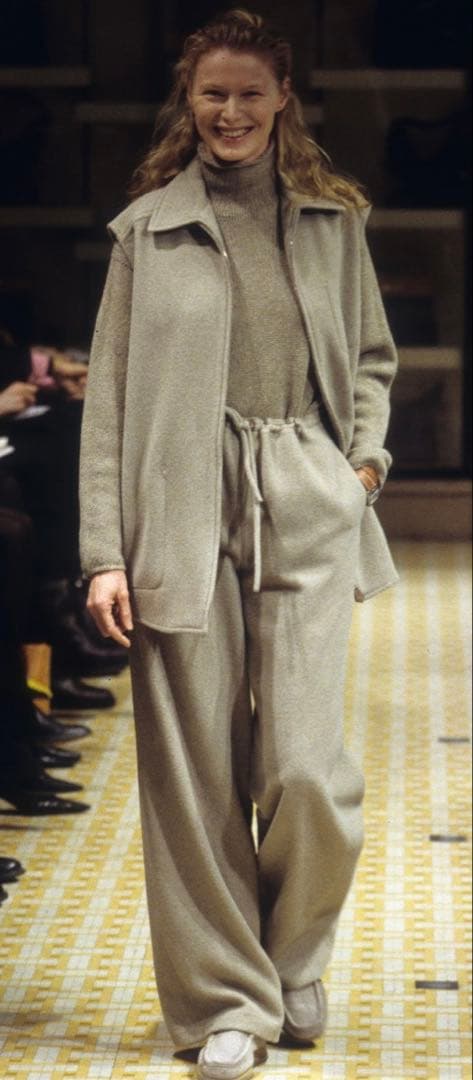 エルメスマルジェラ期　アルパカオーバーベスト　チャコールグレー36サイズ極美品