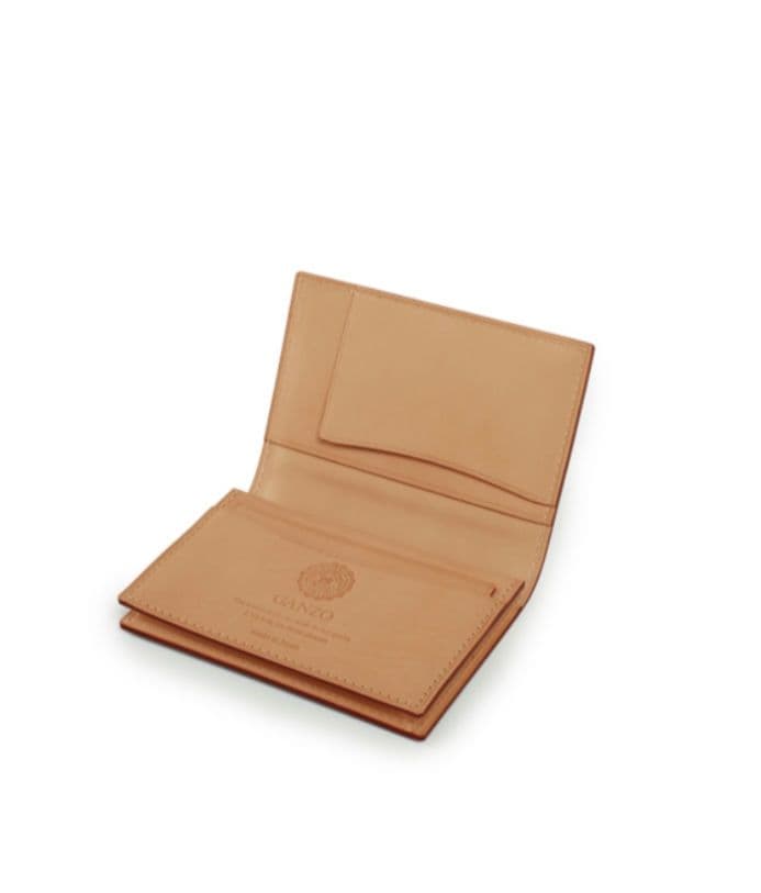 【GANZO】CORDOVAN 通しマチ名刺入れ