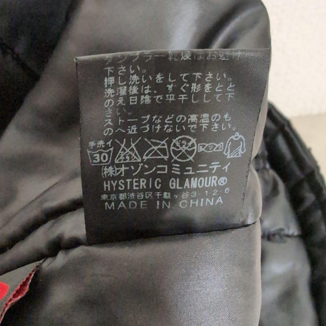 dr1 HYSTERIC GLAMOUR モッズコート 黒 レディースL相当