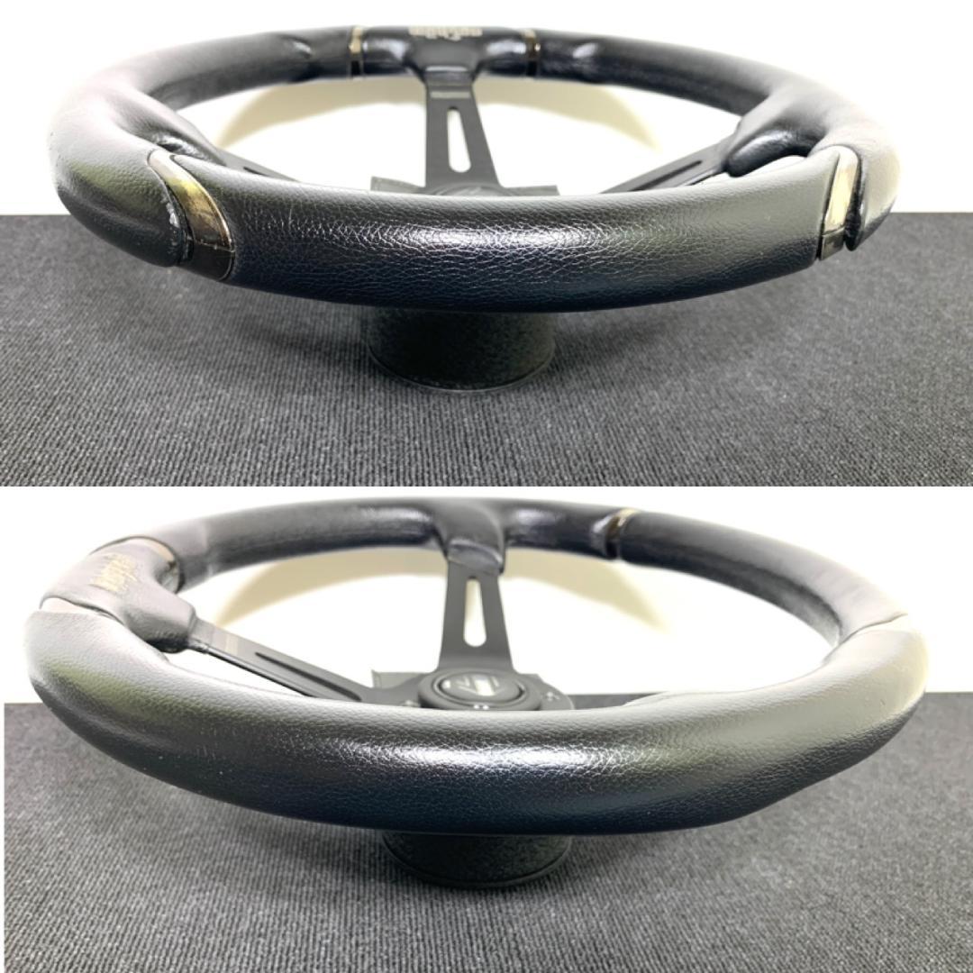 モモ ゴッサム ステアリング 35Φ ホーンボタン付 12年製 美品 ディープ