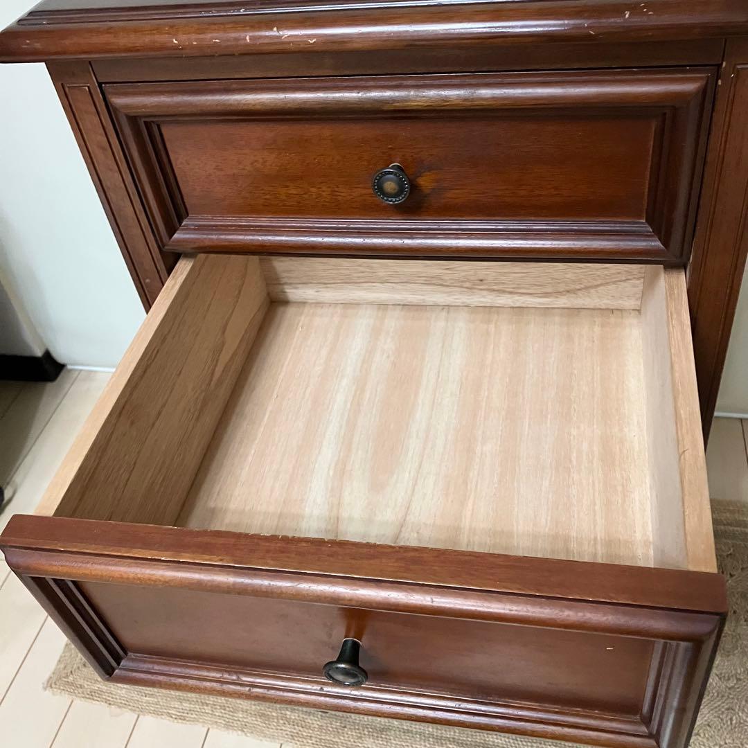 【アンティーク】 チェスト コンソール モダン 飾り棚 5段 ビンテージ 家具