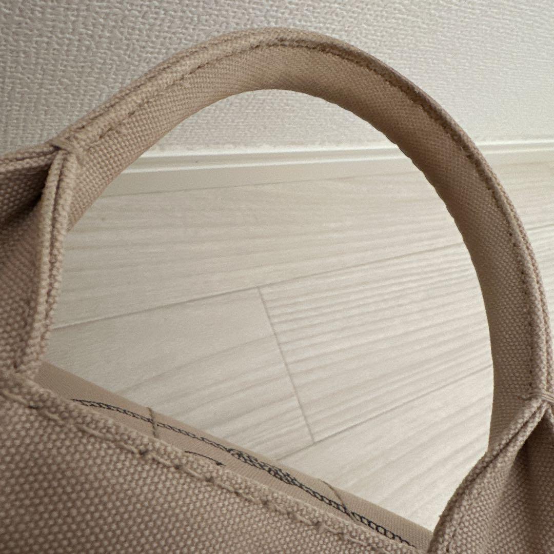 PRADA カナパ キャンバス トートバッグ ベージュ