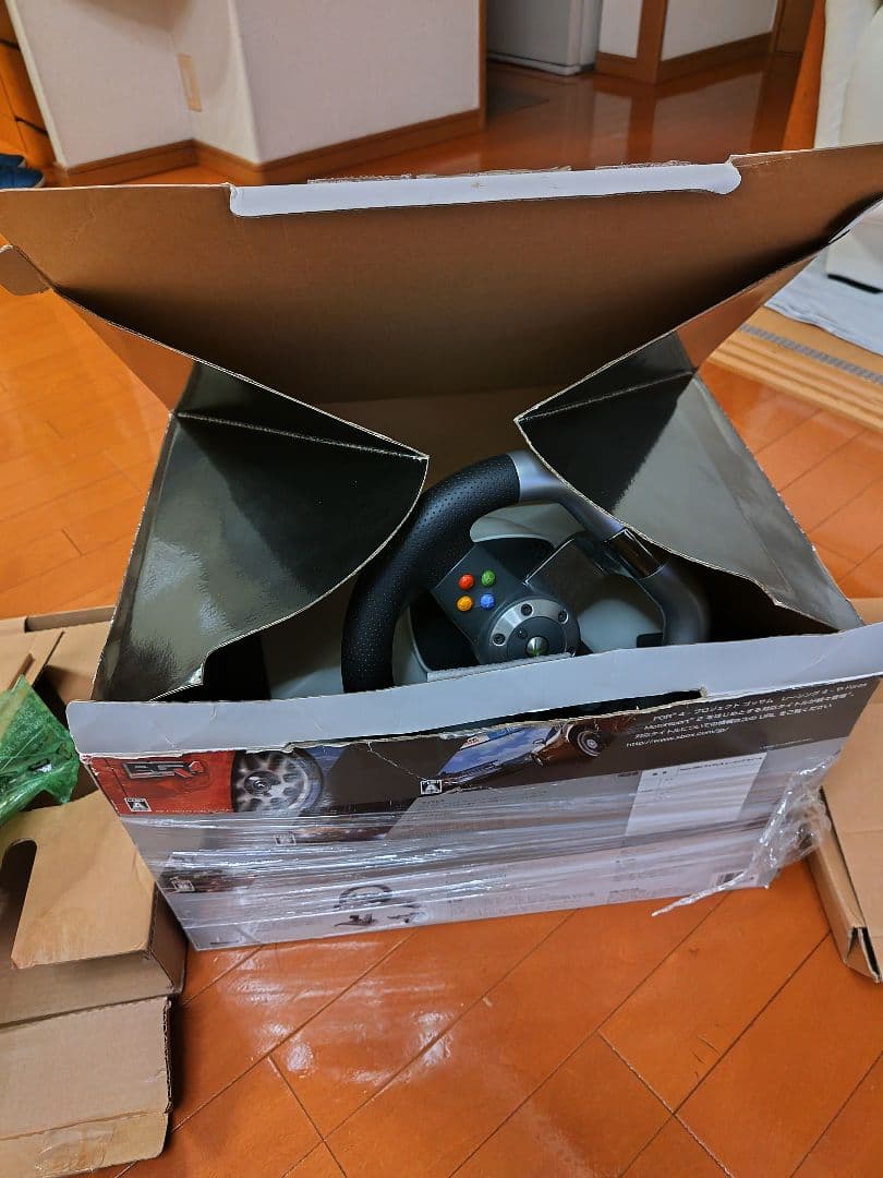 XBOX360S+ハンドル　ハワイレンタカー　シュミレーター