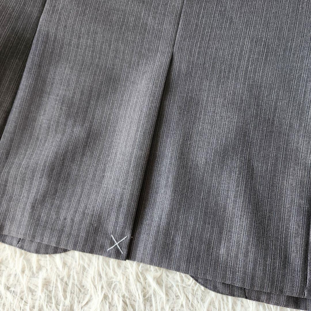 【未使用】ジェイプレス スーツ bower roebuck ストライプ グレー系