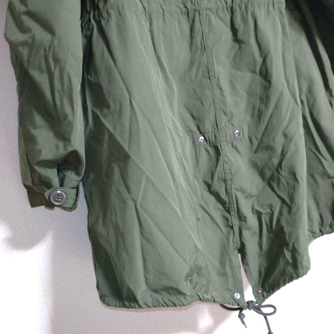 【美品】HOUSTON　メンズ　ライナー付　モッズコート　カーキ　L