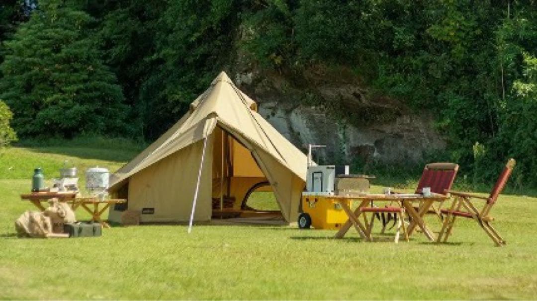 極美品 オガワ OGAWA Gloke8 T/C ワンポールテント グロッケ8