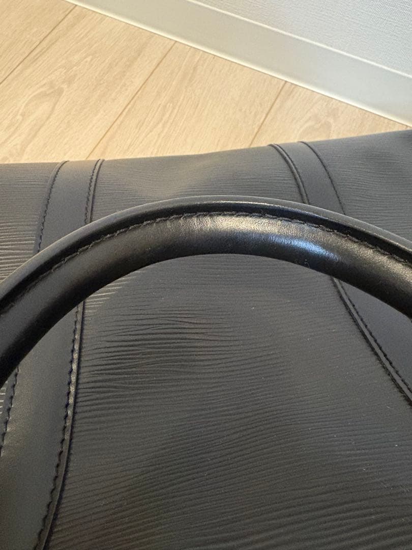 Louis Vuitton エピレザー ボストンバッグ ブラック