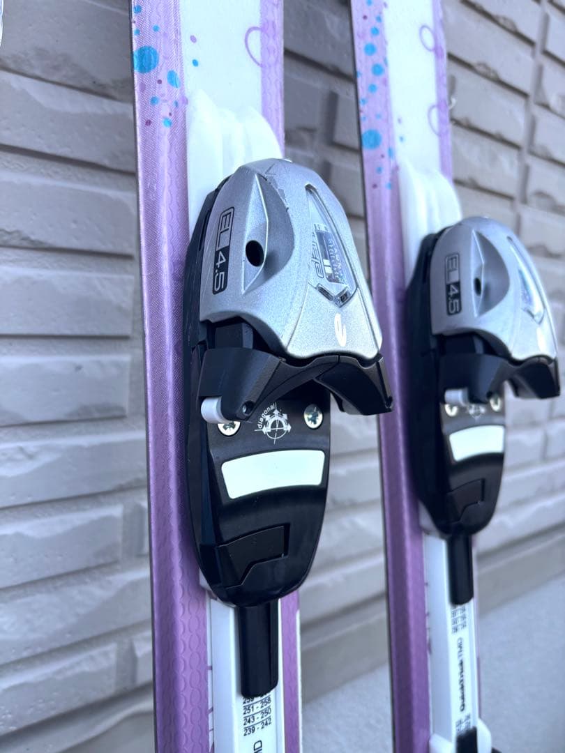 女の子用スキー フルセット 130cm 低〜中学年　エラン　美品です