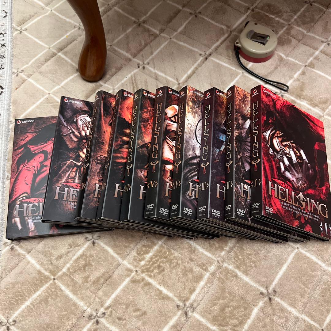 DVD 全10巻セット]HELLSING OVA Ⅰ~Ⅹ(初回限定版)