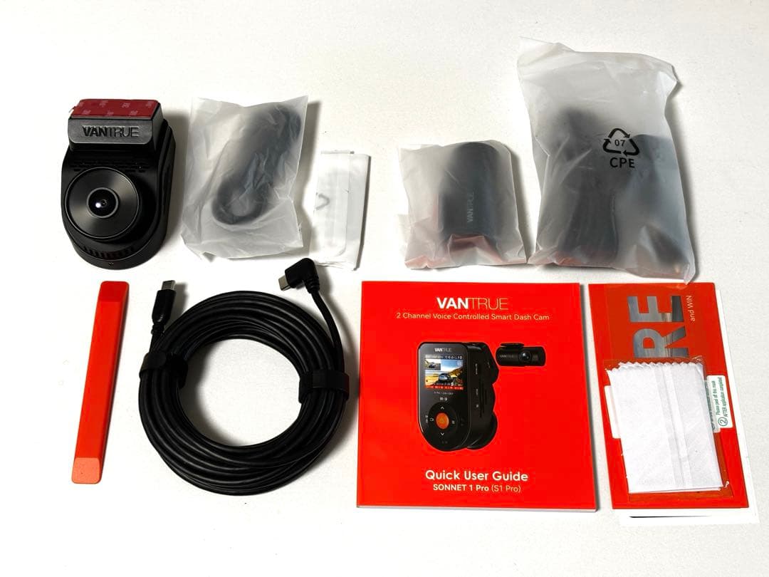 VANTRUE Sonnet S1 Pro ドライブレコーダー STARVIS2