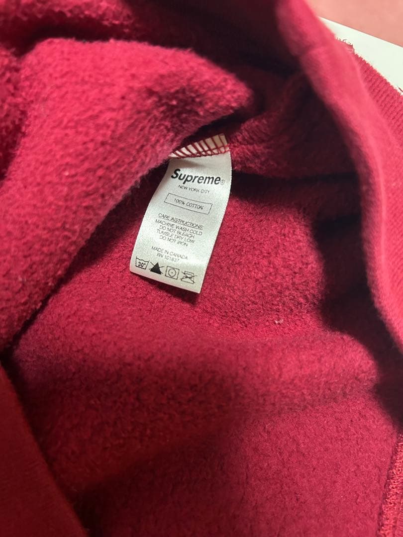 Supreme スウェット　バーガンディ　Mサイズ