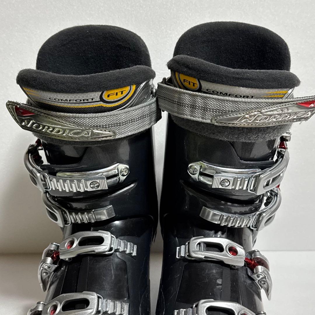 26cmスキーブーツ黒色ブラックNORDICAノルディカ初心者格安激安処分