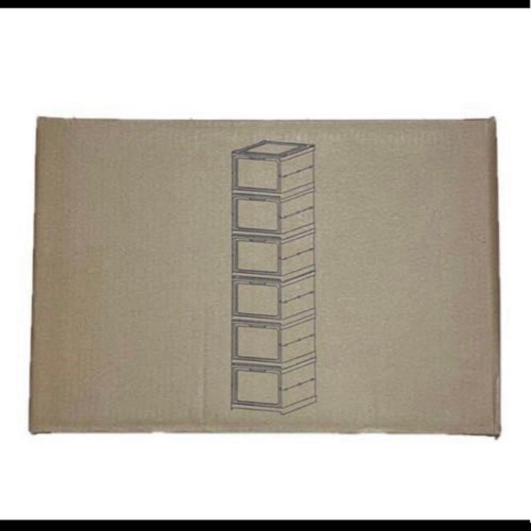 シューズボックス シューズラック オーガナイザー 収納ボックス 下駄箱 12段