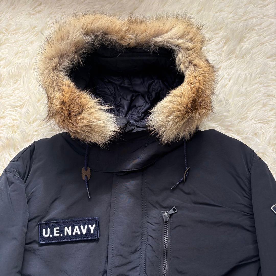 【定価9万】SOPH uniform experimentファー付モッズコート