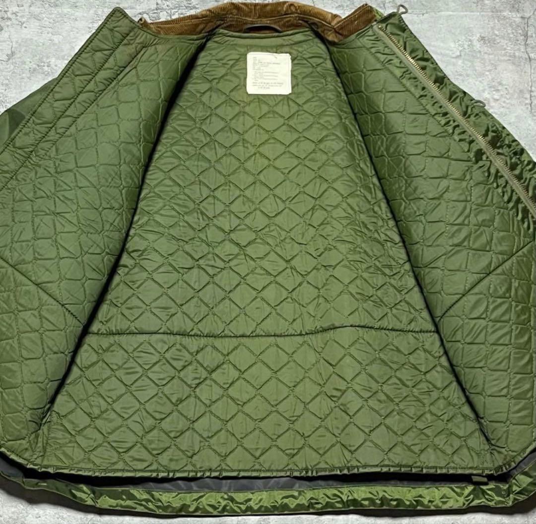 80's U.S.NAVY アルファインダストリーズ　デッキジャケット　XL