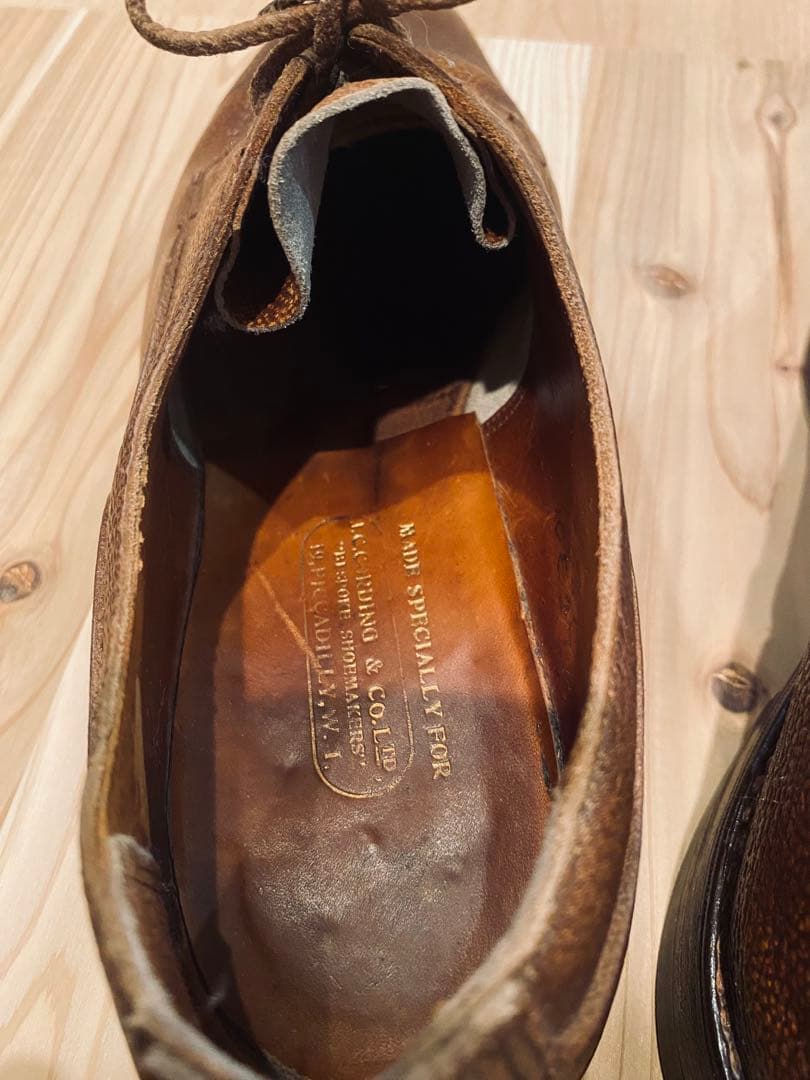 希少品J.C. CORDINGS & CO.,Ltd ビスポーク　サイズ10E
