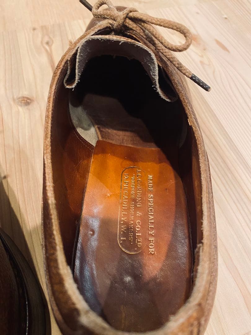 希少品J.C. CORDINGS & CO.,Ltd ビスポーク　サイズ10E