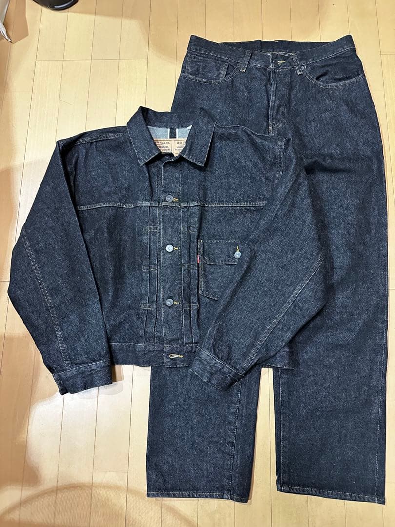【別注】LEVI’S(R) / DENIM BLACK RINSE セットアップ