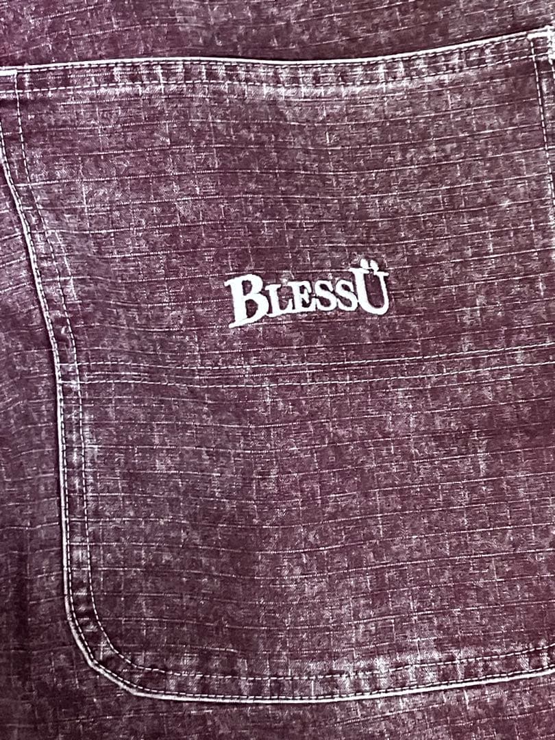 BlessU カーゴパンツ ワインレッド M