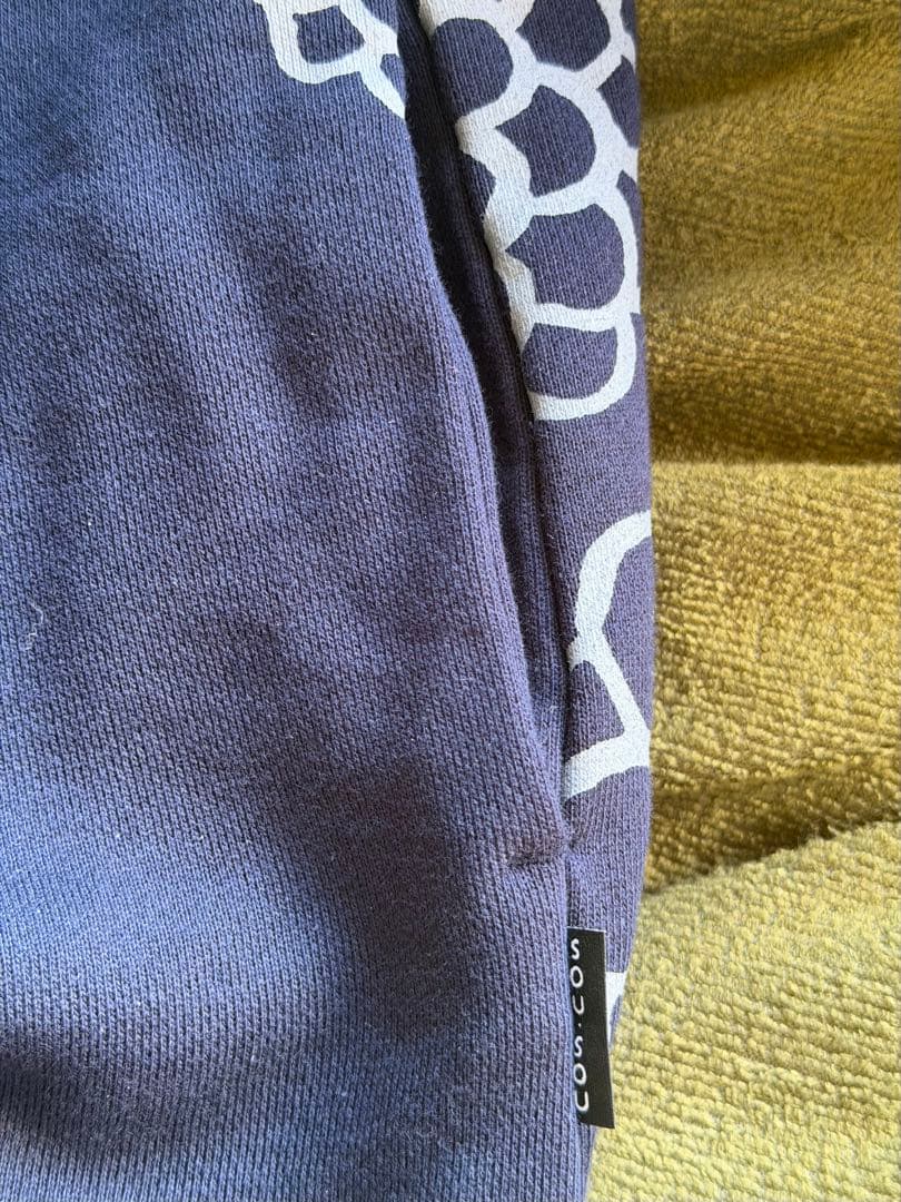 新品　ソウソウ　暖かいワンピース　裏毛 衿巻薙刀長方形衣　金襴緞子　濃紺