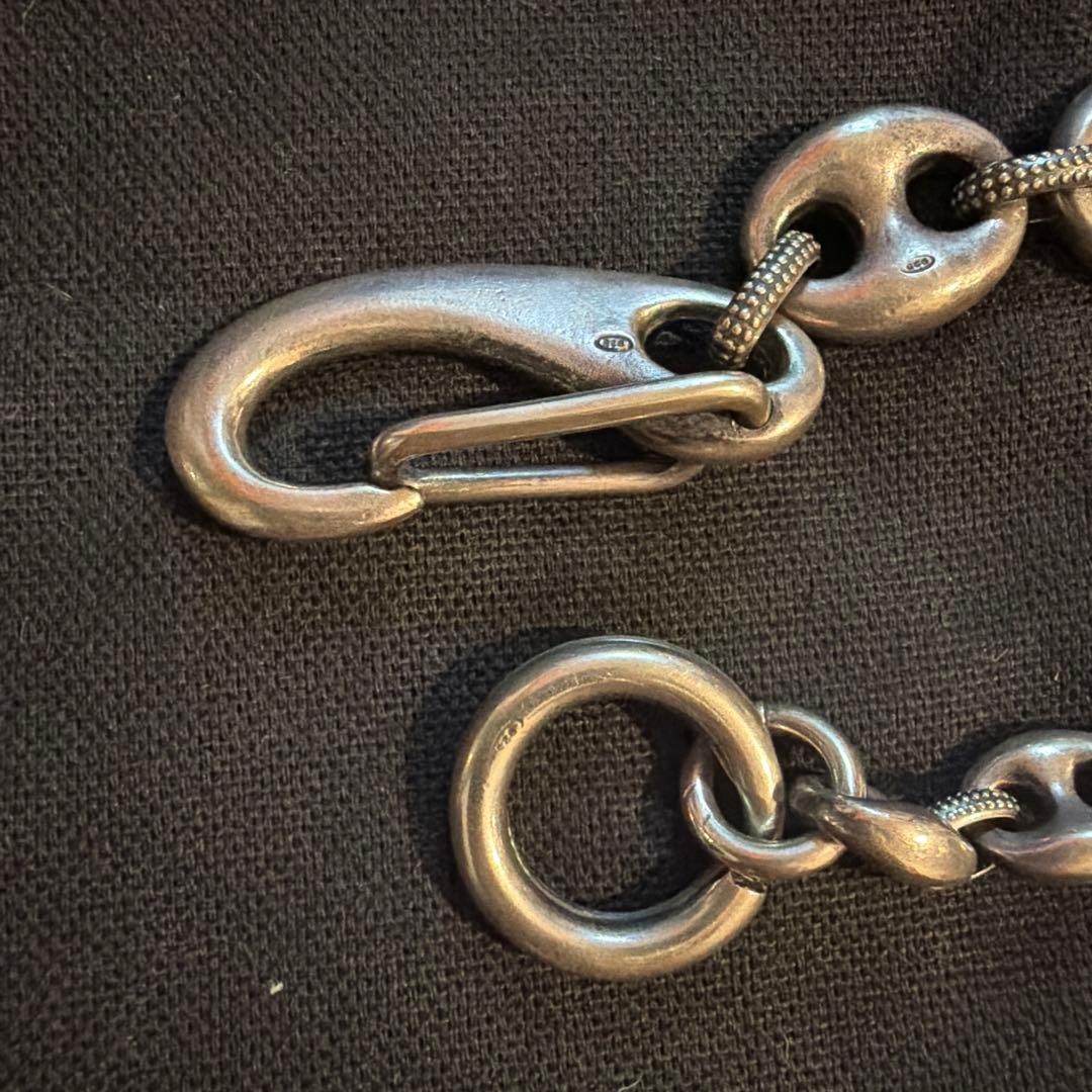 箱付き Ugo Cacciatori MARINE WALLET CHAIN