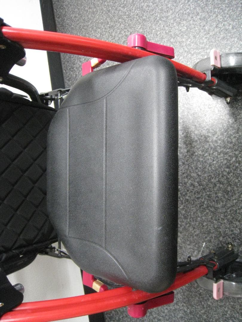 ザフィット TF-0438 レッドR-1 ユーバ産業 抑速機能付き 歩行車