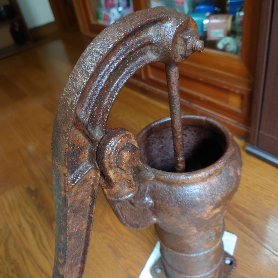 古道具　希少　サクラマーク川本式　手押ポンプ　昭和中期