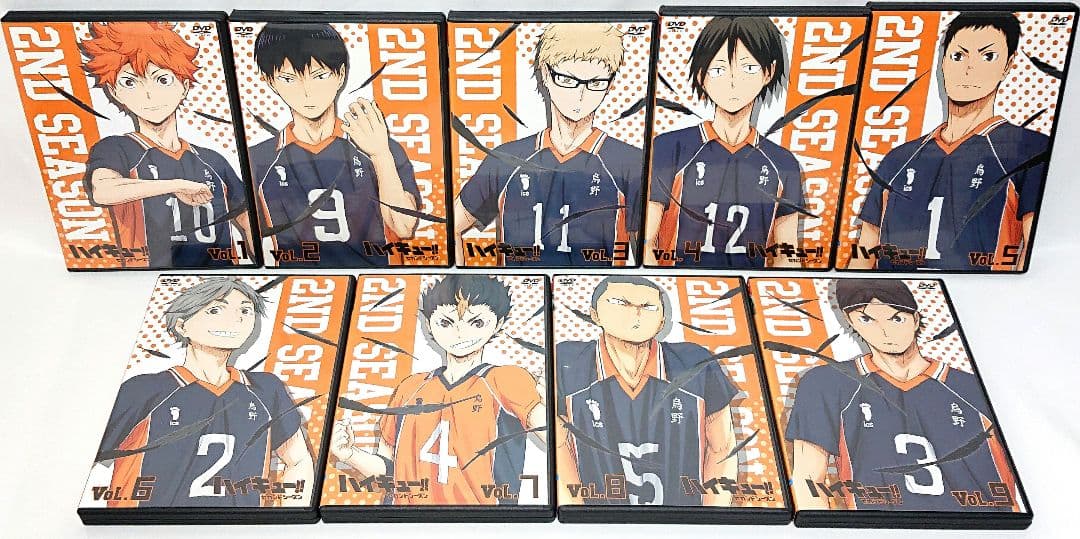 ハイキュー!!【1期～4期+6作品】DVD 全35巻セット