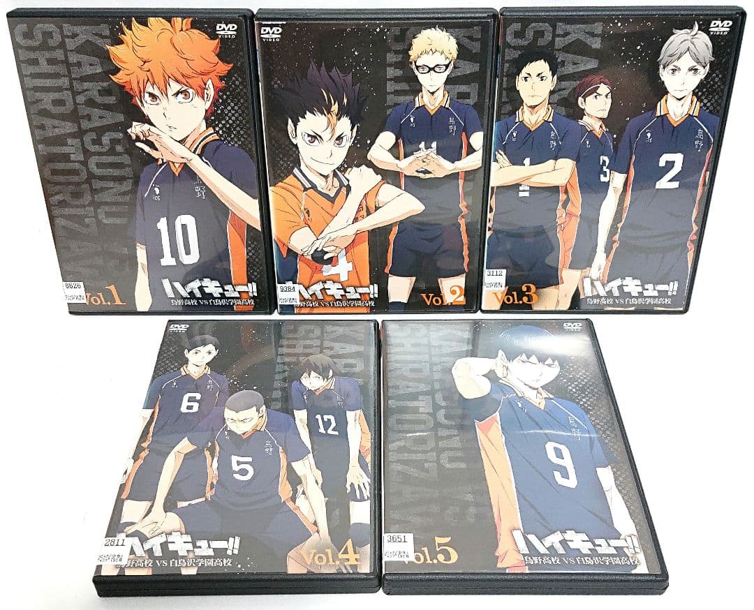 ハイキュー!!【1期～4期+6作品】DVD 全35巻セット