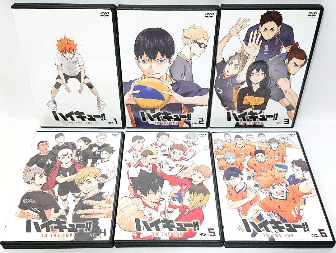 ハイキュー!!【1期～4期+6作品】DVD 全35巻セット