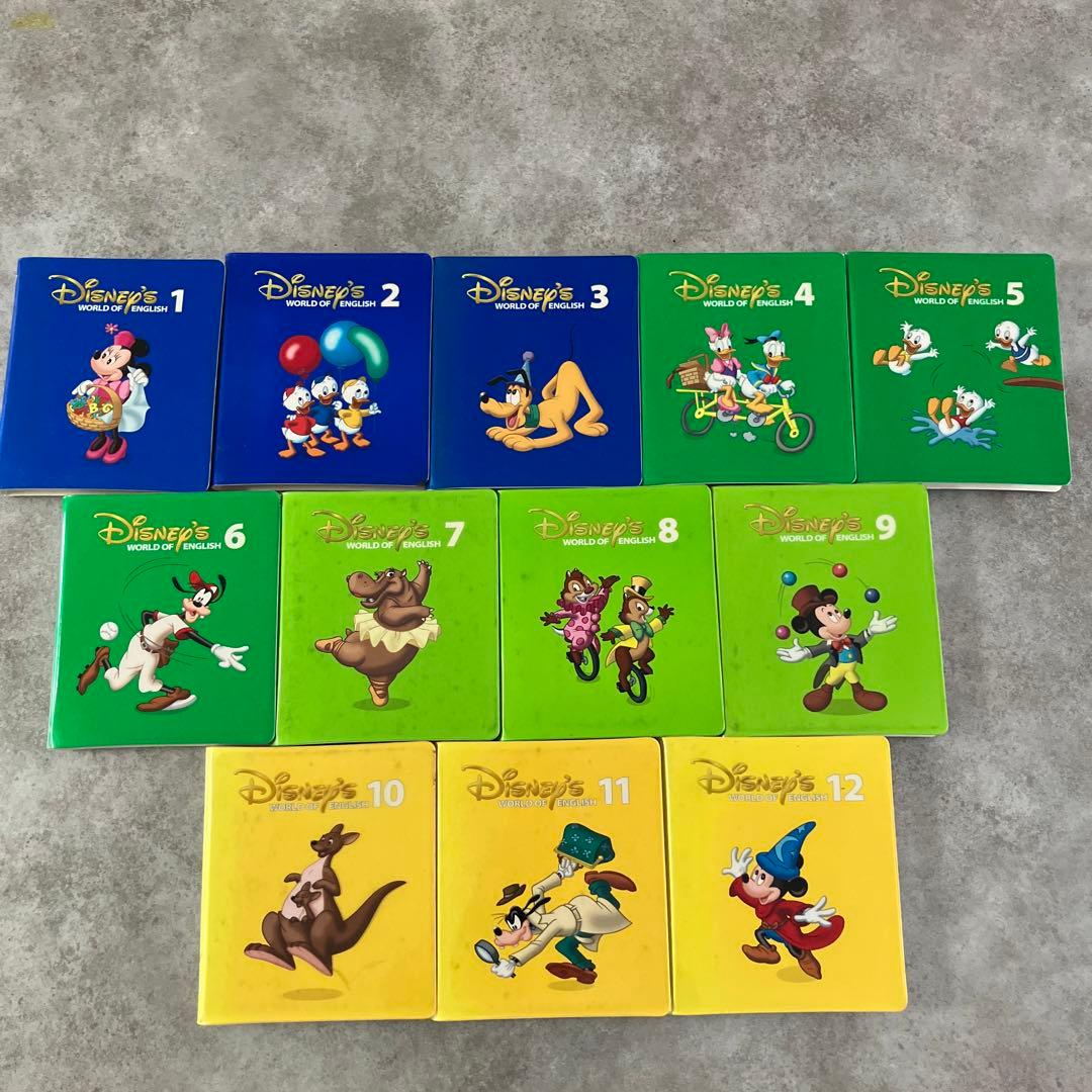 ディズニーワールドイングリッシュDVD12枚セット