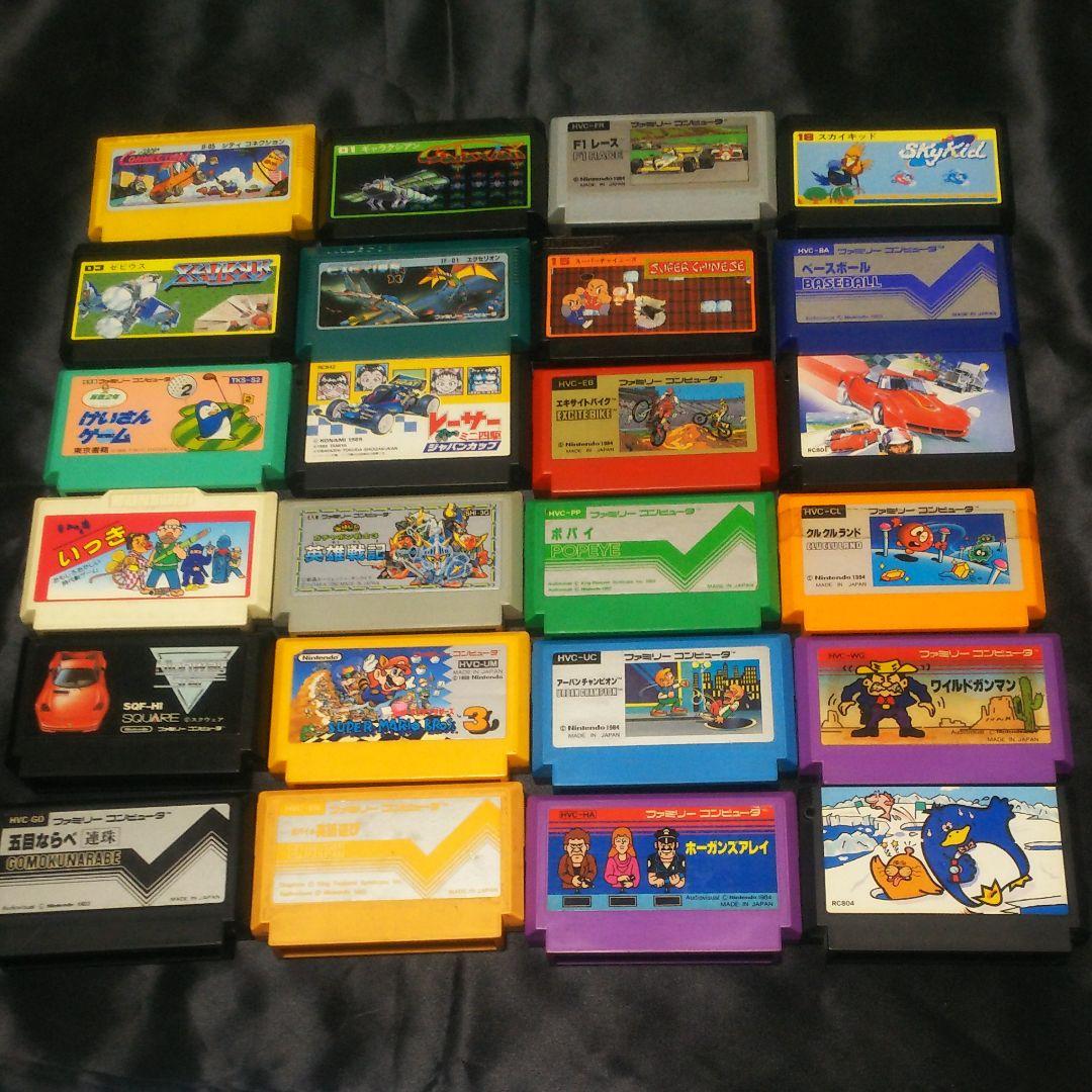 ファミコン ソフト まとめ売り