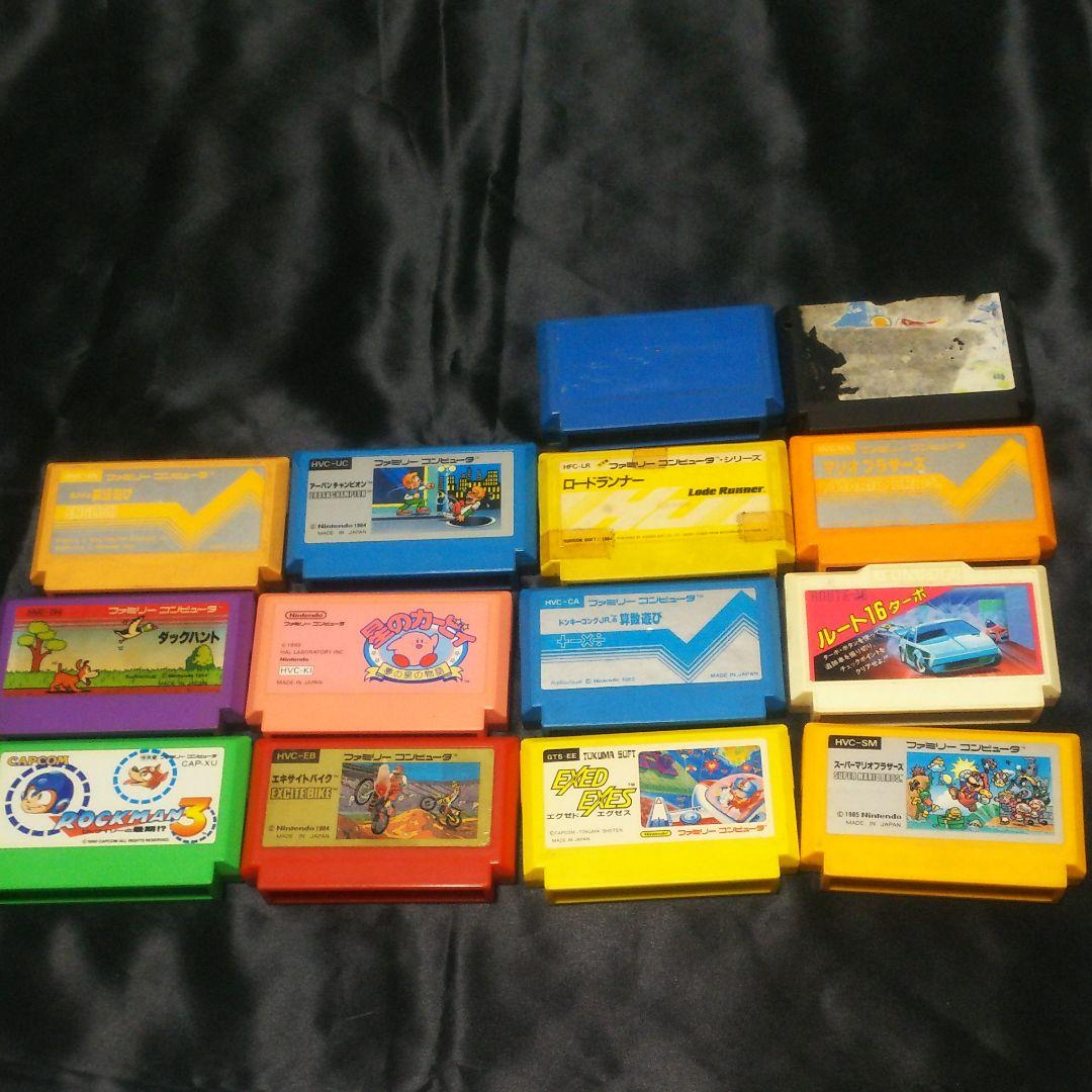 ファミコン ソフト まとめ売り