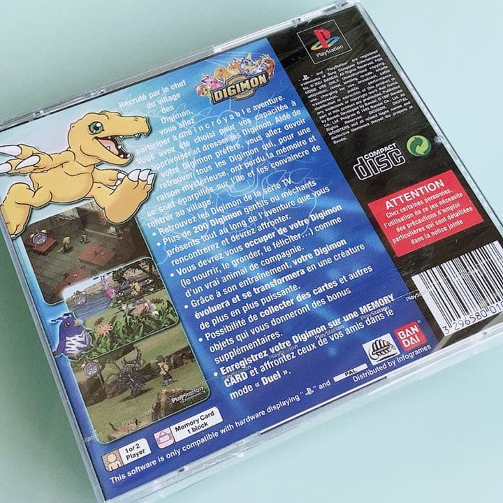 デジモンワールドDIGIMON WORLD ヨーロッパ版 SLES03435