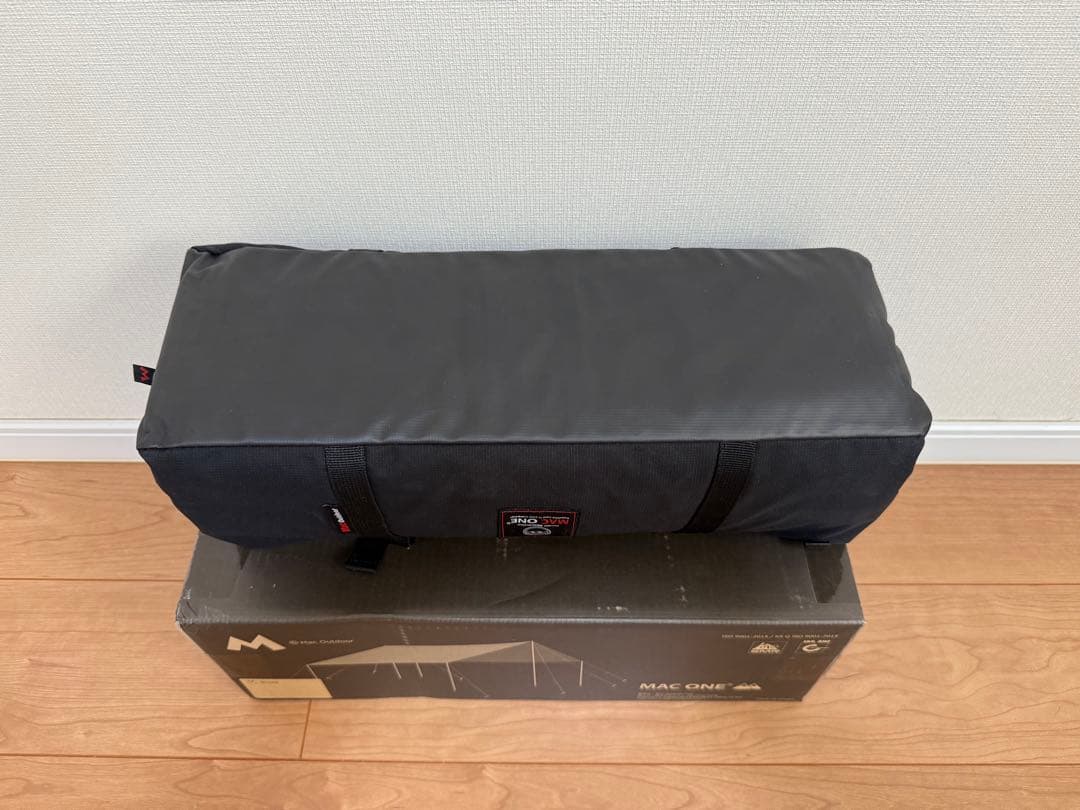 【新品未使用】MAC ONE Recta tarp L BLACK